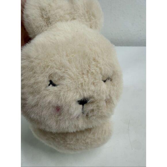 Girls Faux Fur Earmuffs One Size Fluffy Plush Rabbit - Picture 2 of 6